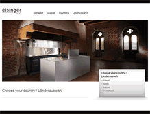 Tablet Screenshot of eisinger-swiss.com